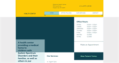 Desktop Screenshot of oakstonehealthcenter.org